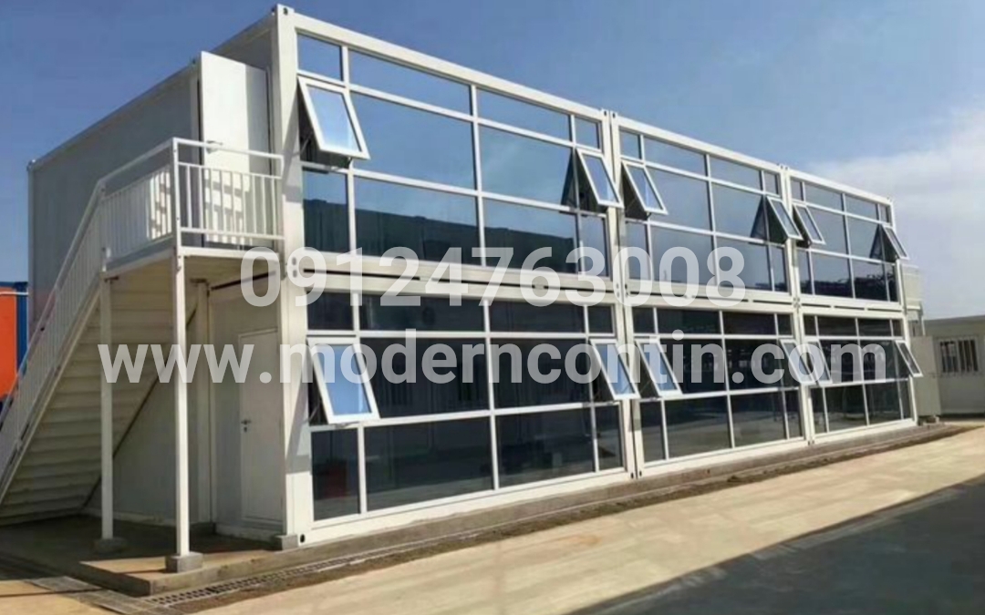 مزایای کانکس دوطبقه ساندویچ پانل برای ادارات و منازل