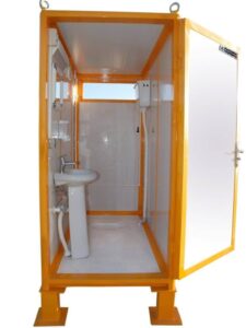 اندازه کانکس سرویس بهداشتی ساندویچ پانل