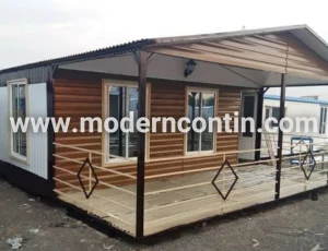 کانکس مسکونی به همراه تراس