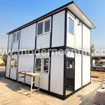 پروژه کانکس ساندویچ پانل دوطبقه متراژ 48 متر (تهران)