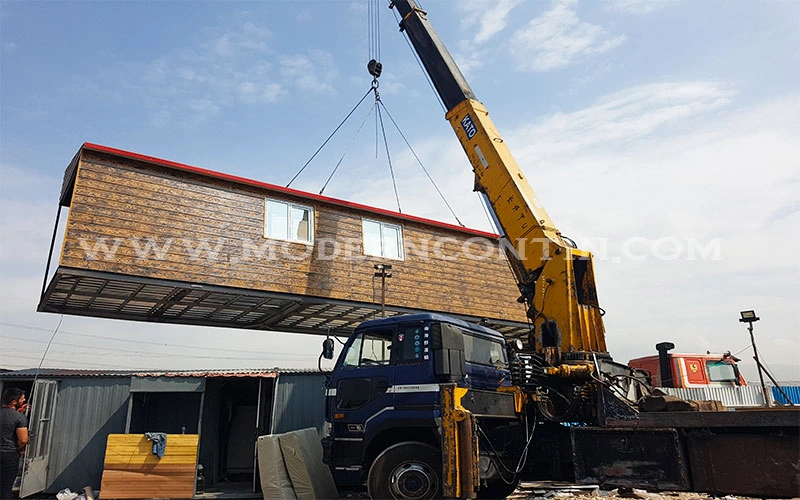 پروژه کانکس ویلایی دوقلو 80 متری دماوند