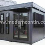 پروژه کانکس ساندویچ پانل متراژ 40 متر (تهران) مشکی