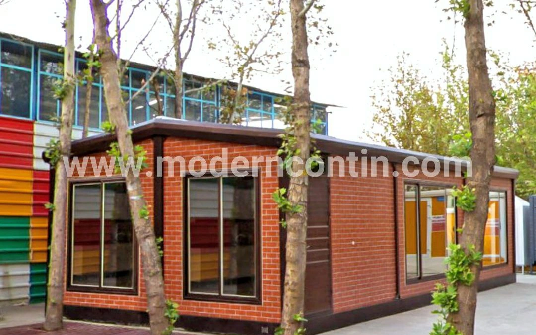 پروژه کانکس ساندویچ پانل 40 متر (تهران) نارنجی