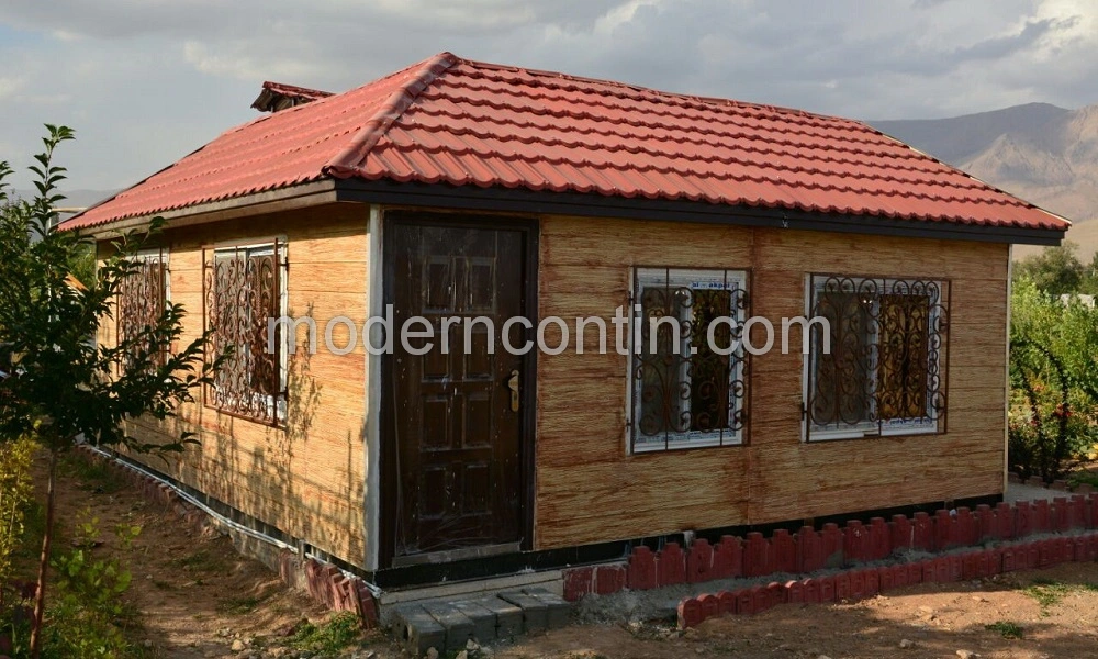 کانکس ویلایی 75 متری سمنت برد